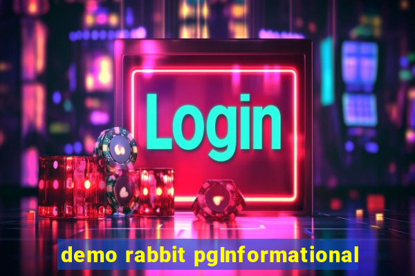 demo rabbit pgInformational