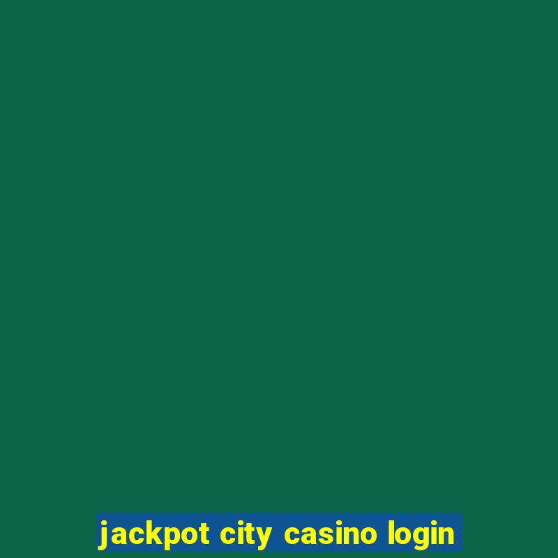 jackpot city casino login