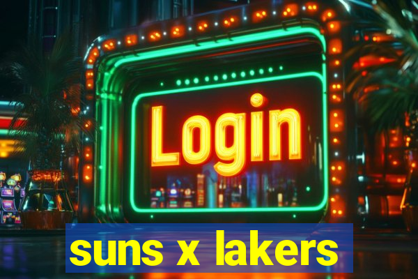 suns x lakers