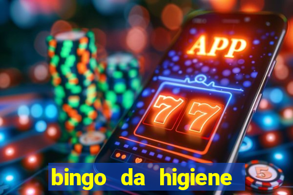 bingo da higiene para imprimir