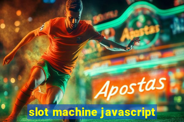 slot machine javascript