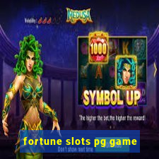 fortune slots pg game