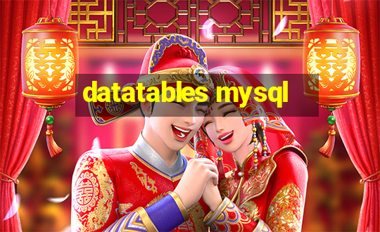 datatables mysql