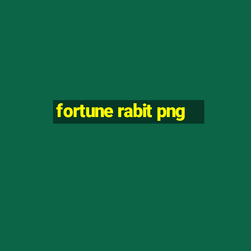 fortune rabit png