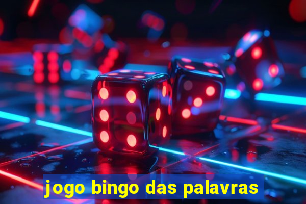 jogo bingo das palavras