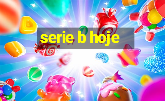 serie b hoje