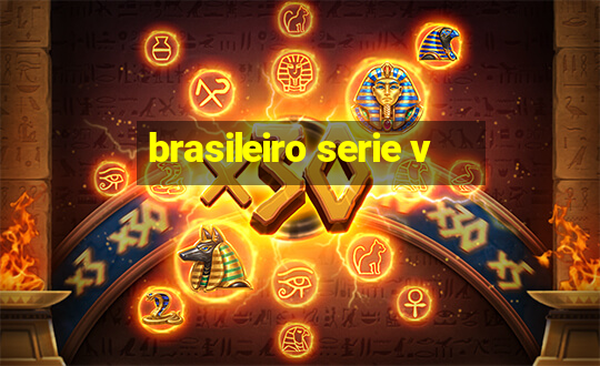 brasileiro serie v