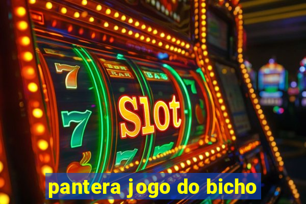 pantera jogo do bicho