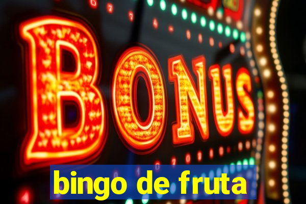 bingo de fruta