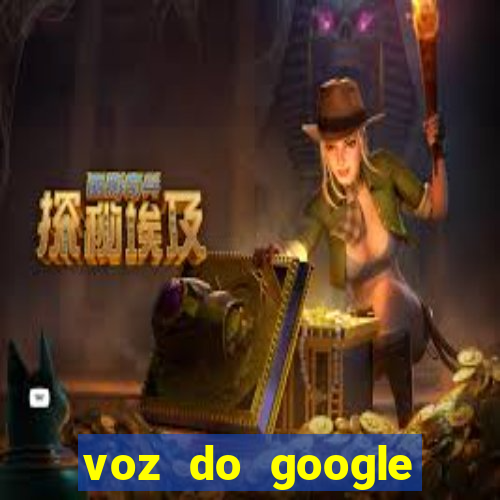 voz do google tradutor homem