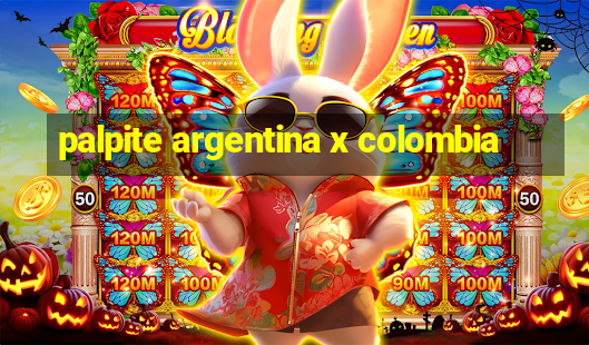 palpite argentina x colombia