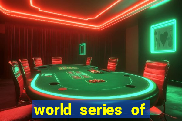 world series of poker wsop