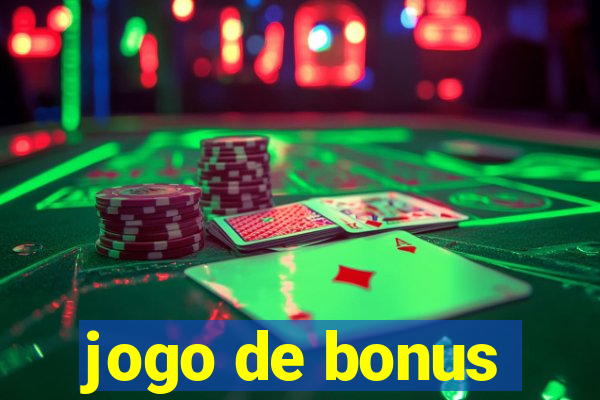 jogo de bonus