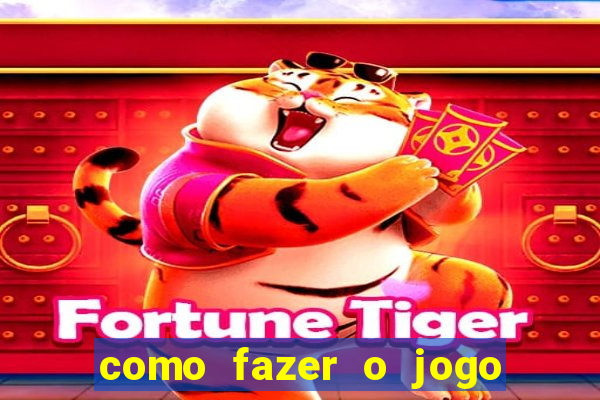 como fazer o jogo do bicho online