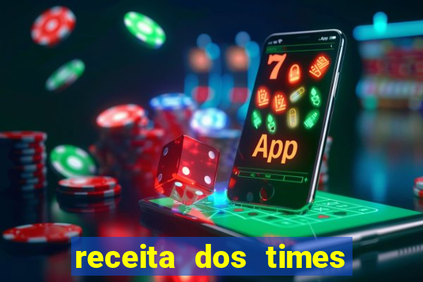 receita dos times brasileiros 2024