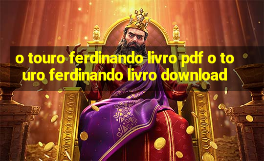 o touro ferdinando livro pdf o touro ferdinando livro download