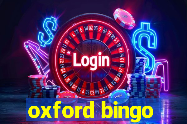 oxford bingo