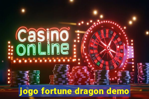 jogo fortune dragon demo