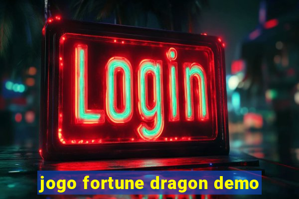 jogo fortune dragon demo