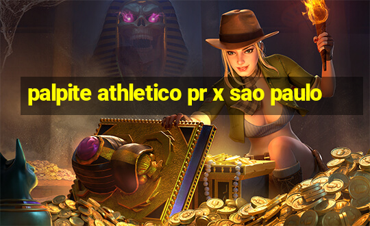 palpite athletico pr x sao paulo