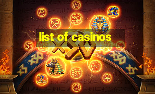 list of casinos