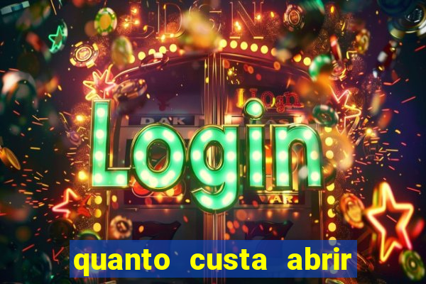 quanto custa abrir um cassino online