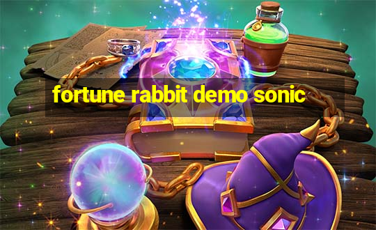 fortune rabbit demo sonic