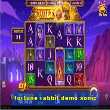 fortune rabbit demo sonic