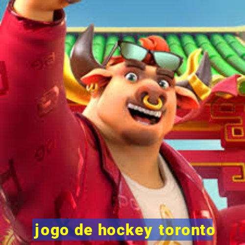 jogo de hockey toronto