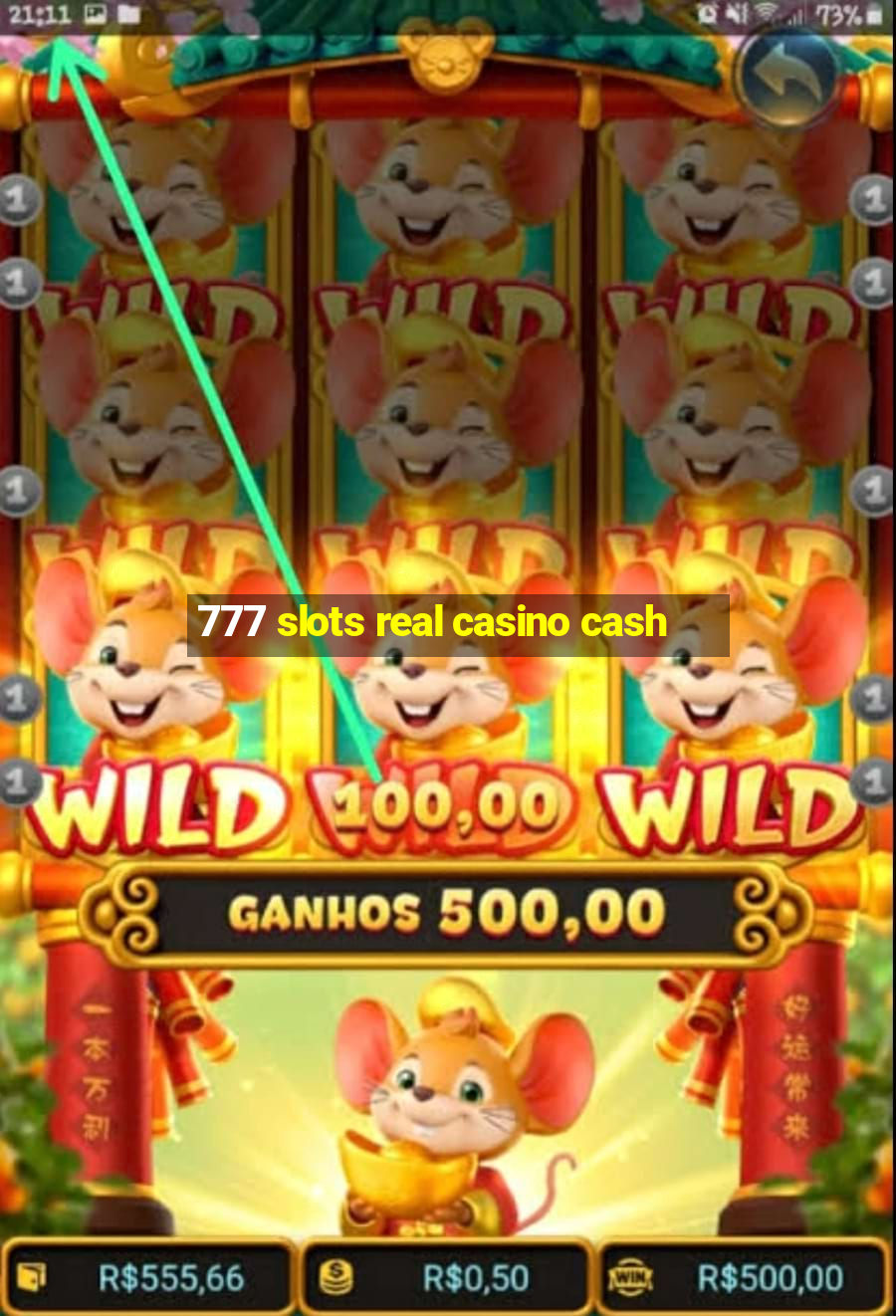 777 slots real casino cash