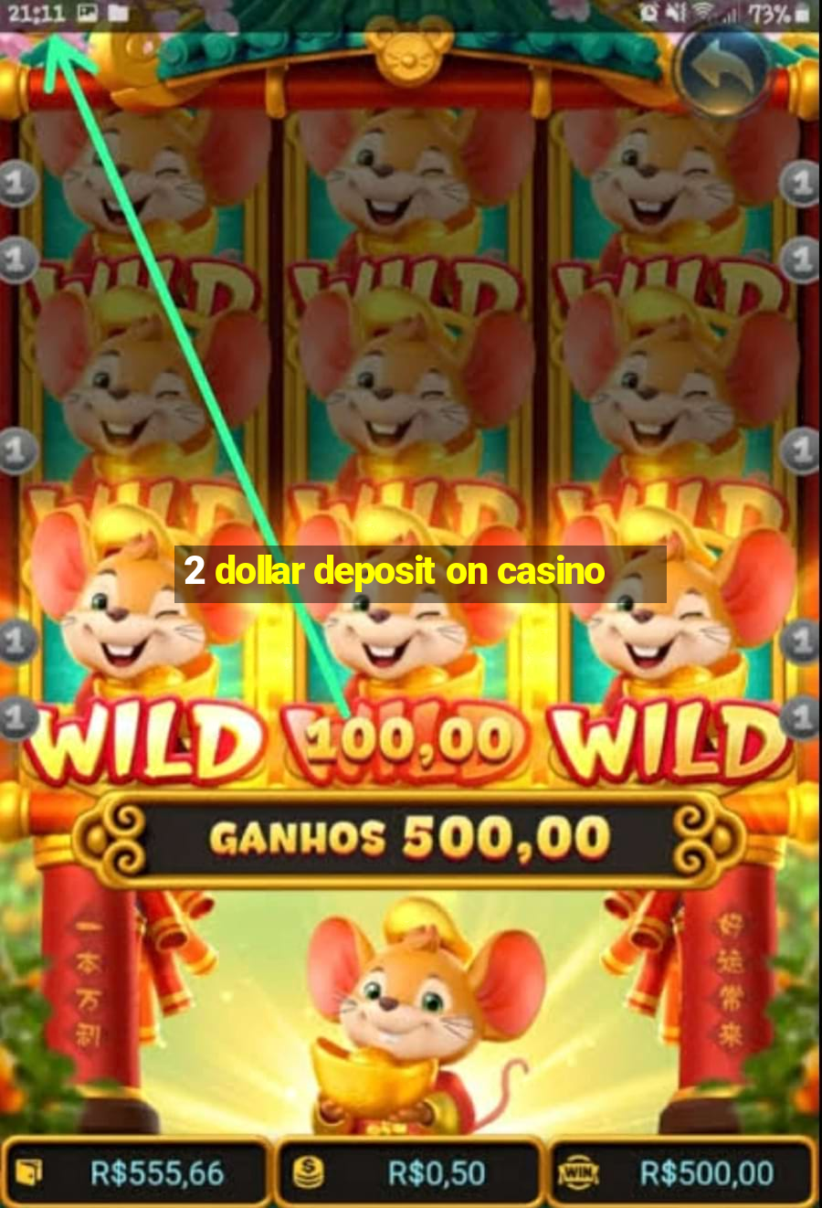 2 dollar deposit on casino