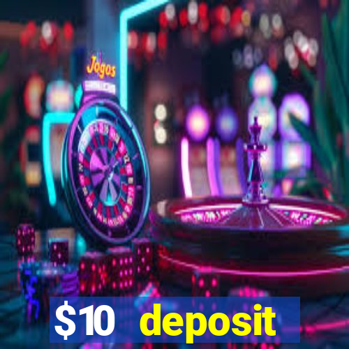 $10 deposit australian casino