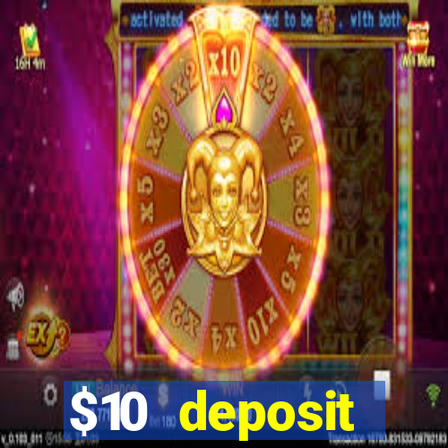 $10 deposit australian casino