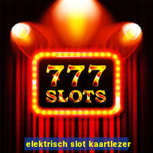 elektrisch slot kaartlezer