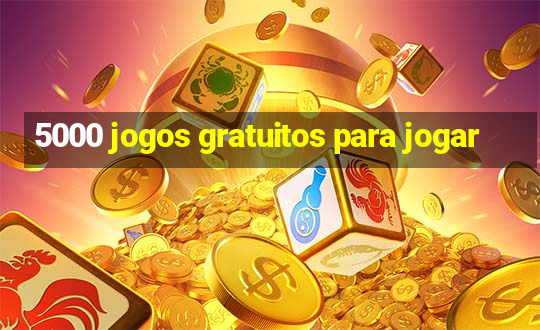 5000 jogos gratuitos para jogar