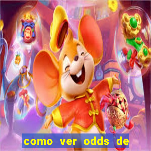 como ver odds de jogos passados