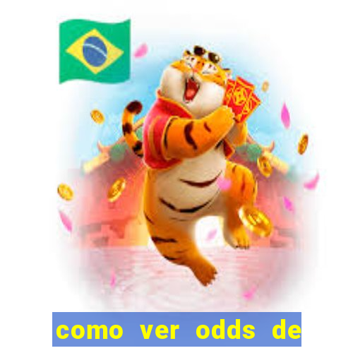 como ver odds de jogos passados