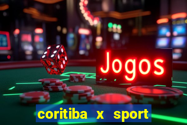 coritiba x sport recife palpite