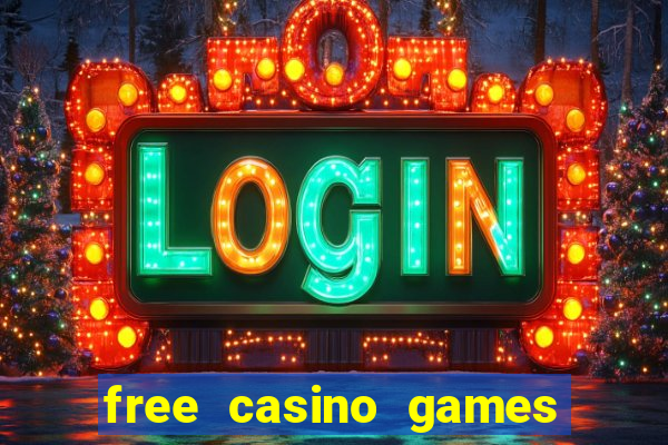 free casino games slots fun