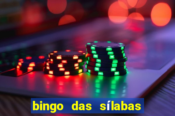 bingo das sílabas como jogar