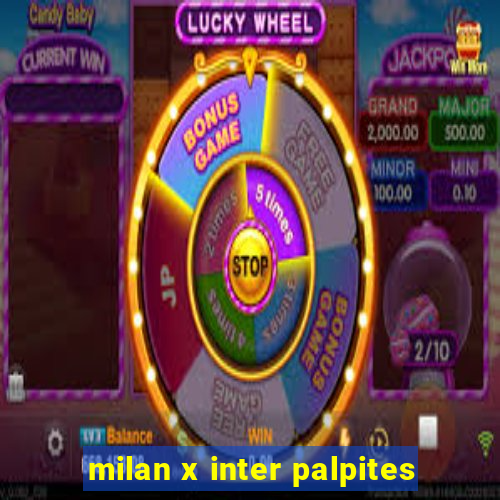 milan x inter palpites