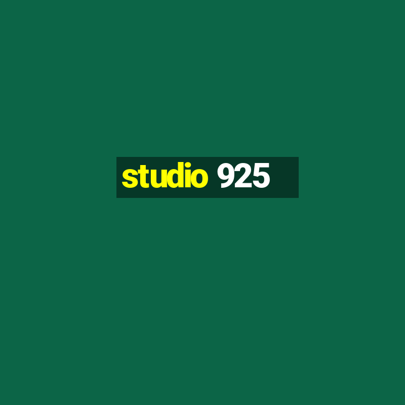 studio 925