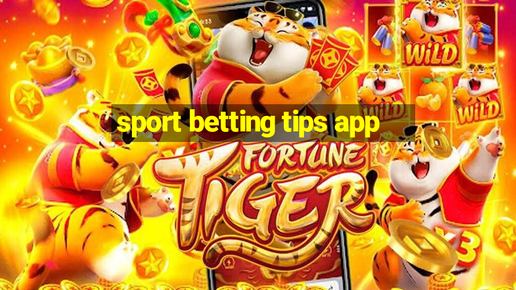 sport betting tips app