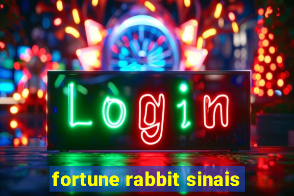 fortune rabbit sinais