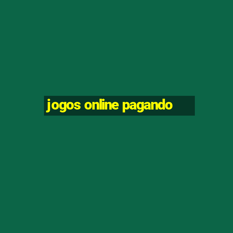 jogos online pagando