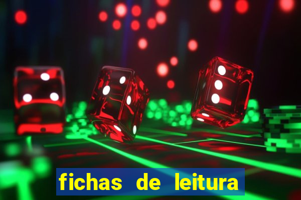 fichas de leitura em pdf