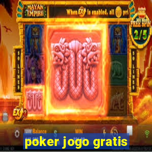 poker jogo gratis