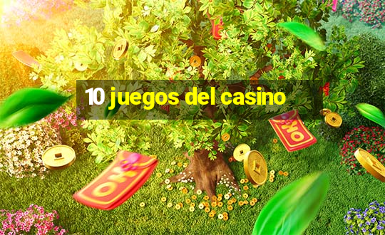 10 juegos del casino