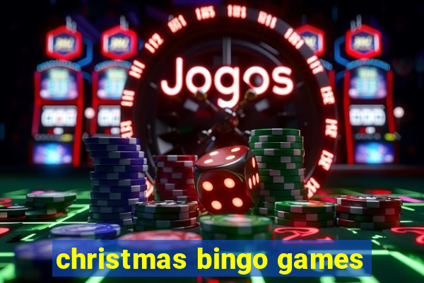 christmas bingo games