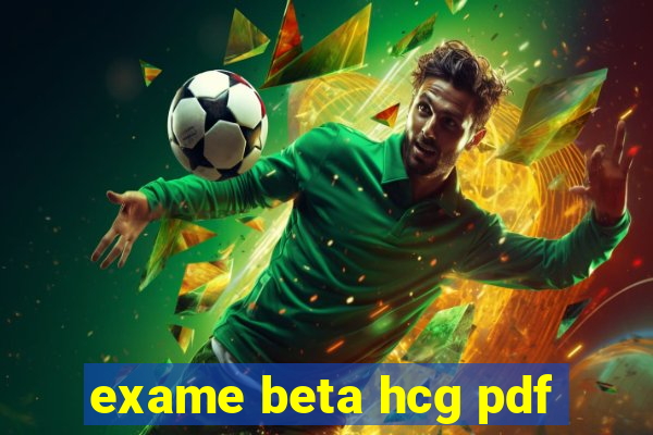 exame beta hcg pdf